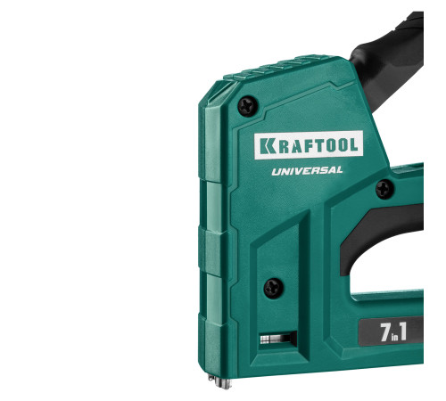 KRAFTOOL Universal, 7-в-1: 53 (A/10/JT21) 23GA (6 - 14 мм)/140 (G/11/57) 20GA (8 - 14 мм)/13/53F/36/500, универсальный легкий степлер (31524) купить в Сочи KRAFTOOL Universal, 7-в-1: 53 (A/10/JT21) 23GA (6 - 14 мм)/140 (G/11/57) 20GA (8 - 14 мм)/13/53F/36/500, универсальный легкий степлер (31524) купить в Сочи