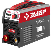 ЗУБР ММА, 190 А, КОМПАКТ, сварочный аппарат инверторный, макс. электрод Ø 4.0 мм (СА-190К)