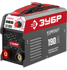 ЗУБР ММА, 190 А, КОМПАКТ, сварочный аппарат инверторный, макс. электрод Ø 4.0 мм (СА-190К)