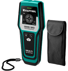 KRAFTOOL GMS-120, ЖК дисплей, универсальный детектор проводки (45298)