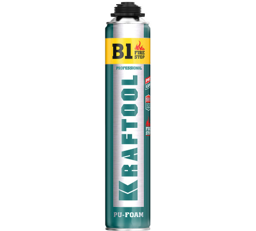 KRAFTOOL FIRE STOP B1, 750 мл, пистолетная, огнестойкая, не залипающий клапан, 240°С, SVS, выход до 45 л, монтажная пена (41186) купить в Сочи KRAFTOOL FIRE STOP B1, 750 мл, пистолетная, огнестойкая, не залипающий клапан, 240°С, SVS, выход до 45 л, монтажная пена (41186) купить в Сочи