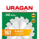URAGAN Fast, 140 x 20/16 мм, 16Т, пильный диск по дереву (36800-140-20-16) купить в Сочи