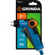 GRINDA X-R, с регулятором напора, плавная регулировка, курок спереди, двухкомпонентный, поливочный пистолет, PROLine (8-427113) купить в Сочи