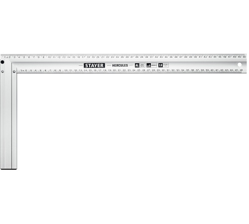 STAYER 500 мм, жесткий столярный угольник, Professional (3432-50) купить  в Сочи