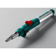 KRAFTOOL SolderGas, 120 K, 30 - 120 Вт, 1300°С, горелка, фен, пьезоподжиг, набор 10 в 1, газовый паяльник (55503-H10) купить в Сочи