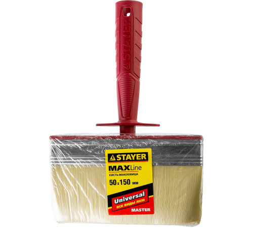 STAYER UNIVERSAL, 5 х 15 см, светлая щетина, пластмассовый корпус, все виды ЛКМ, макловица (01824-15) купить  в Сочи