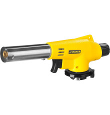 STAYER MaxTerm MG 100, 1300°C, газовая горелка с пьезоподжигом на баллон с цанговым соединением (55584)