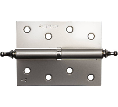 ЗУБР 100 х 75 х 2.5 мм, разъемная, левая, цвет матовый никель (PN), 2 шт, карточная петля (37605-100-4L) купить  в Сочи