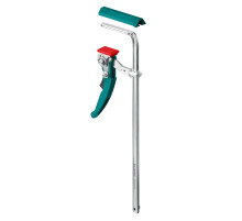 KRAFTOOL KRAFTFLEX, KLT-300, 300/60 мм, универсальная, цельнокованая, рычажная, быстрозажимная, в T-track струбцина (32331-300)