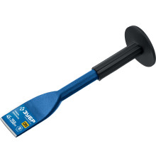 ЗУБР 45 х 250 мм, зубило-конопатка с протектором, Профессионал (2123-45)