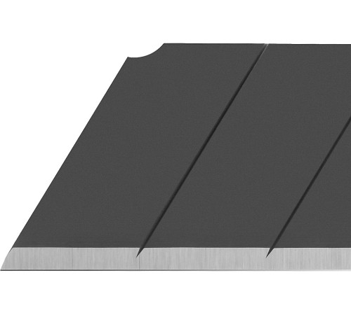 OLFA 25 мм, 5 шт, в пластиковом кейсе + блистер, черные сегментированные лезвия, особо острые, EXCEL BLACK (OL-HBB-5B) купить  в Сочи