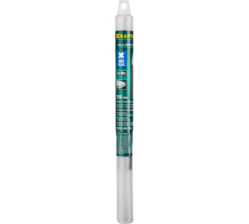 KRAFTOOL ALLIGATOR, 250 мм, SDS-plus, пикообразное зубило (29324-00-250) купить в Сочи KRAFTOOL ALLIGATOR, 250 мм, SDS-plus, пикообразное зубило (29324-00-250) купить в Сочи