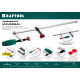 KRAFTOOL Universal UF-400/8, 80 х 400 мм, универсальная струбцина F (32018-080-400) купить  в Сочи