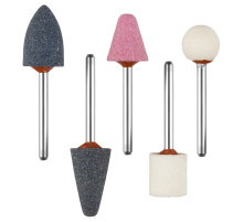ЗУБР 5 предм., хвостовик d 3.2 мм, набор абразивных минишарошек-насадок (35992-H5)