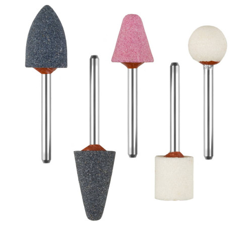 ЗУБР 5 предм., хвостовик d 3.2 мм, набор абразивных минишарошек-насадок (35992-H5) купить  в Сочи