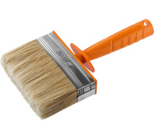 STAYER Universal MINI, 3 х 12 см, светлая натуральная щетина, пластмассовый корпус, все виды ЛКМ, макловица, Professional (0182-12)