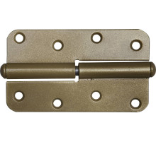 ПН-110, 110 x 41 х 2.8 мм, правая, цвет золотой металлик, карточная петля (37653-110R)