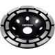 STAYER Double, d 125 мм, двухрядная алмазная шлифовальная чашка (33381-125) купить в Сочи