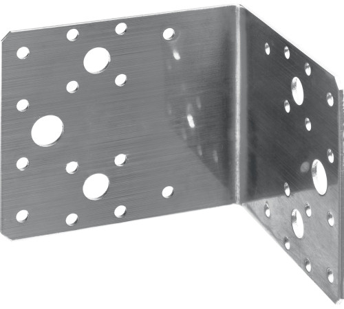 ЗУБР НКУ-2.0, 90 x 100 x 100 x 2 мм, нержавеющий крепежный уголок, Профессионал (310526-90) купить  в Сочи