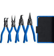 ЗУБР 4 шт, 180 мм, набор съемников стопорных колец, Профессионал (22826)