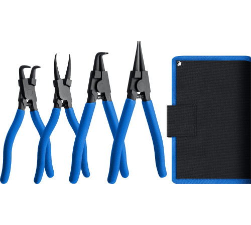 ЗУБР 4 шт, 180 мм, набор съемников стопорных колец, Профессионал (22826) купить  в Сочи