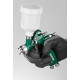 KRAFTOOL AIRKRAFT MINI, HVLP, 1 мм, пневматический краскопульт с верхним бачком (06565-1.0) купить в Сочи