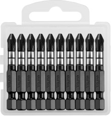KRAFTOOL Impact PH2, 50 мм, 10 шт, ударные биты (26191-2-50-S10)