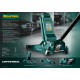 KRAFTOOL UNIVERSAL, 3.5 т, 95 - 552 мм, для СТО, универсальный подкатной домкрат (43454-3.5) купить в Сочи