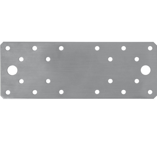 ЗУБР НКП-2.0, 180 x 65 x 2 мм, нержавеющая крепежная пластина, Профессионал (310636-180) купить  в Сочи