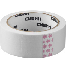 СИБИН 38 мм х 25 м, креповая, малярная лента (12111-38)
