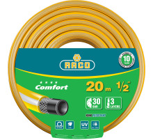 RACO COMFORT, 1/2″, 20 м, 30 атм, трёхслойный, армированный, поливочный шланг (40303-1/2-20)