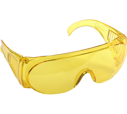 STAYER MASTER, открытого типа, жёлтые, монолинза с дополнительной боковой защитой и вентиляцией, защитные очки (11042) купить  в Сочи