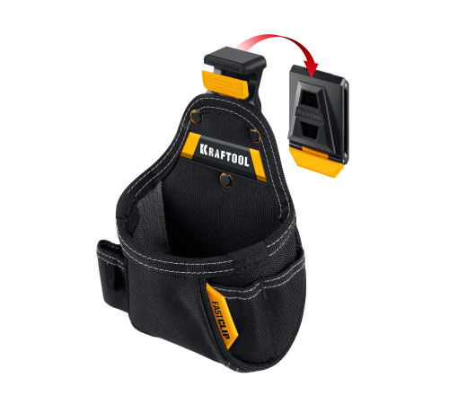 KRAFTOOL KP-5 поясная сумка с быстросъёмным креплением FastClip, 150 х 190 мм (38778) купить  в Сочи
