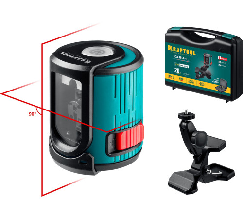 KRAFTOOL CL 20 #5, лазерный нивелир (34700-5) купить  в Сочи