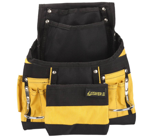 STAYER нейлон, поясная сумка для инструментов с 10 карманами, Professional (38605) купить  в Сочи