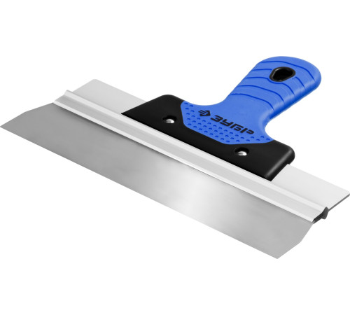 ЗУБР 250 мм, усиленная алюминиевая направляющая, двухкомпонентная ручка, нержавеющий, фасадный шпатель, Профессионал (10049-25) купить  в Сочи