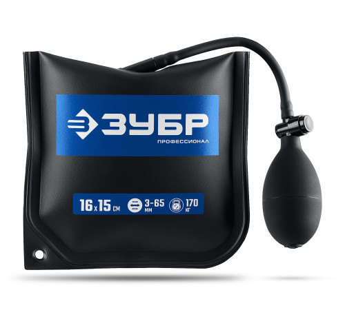 ЗУБР ПНЕВМОПОДУШКА 16х15 см, 170 кг универсальный пневмоклин/ монтажная подушка/ пневмодомкрат (37556) купить  в Сочи