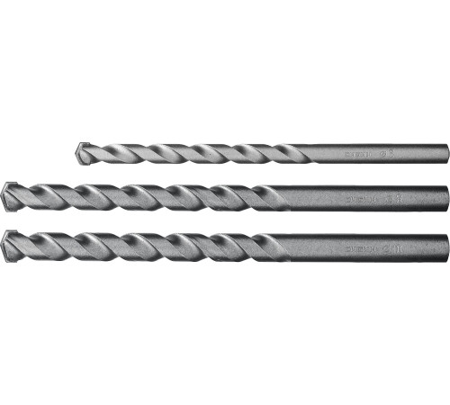 СИБИН 3 шт: d 6-8-10 мм, набор сверл по бетону (29112-H3) купить  в Сочи