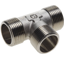 GENERAL FITTINGS наружная резьба 1″, никель, тройник (51051-1)