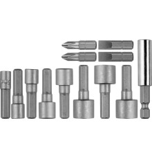 STAYER 13 шт, набор бит и торцевых головок, Professional (2611-H13)