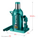 KRAFTOOL KRAFT-LIFT, 32 т, 255 - 405 мм, бутылочный гидравлический домкрат (43462-32) купить  в Сочи