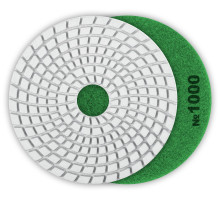 ЗУБР 100 мм, №1000, мокрое шлифование, алмазный гибкий шлифовальный круг АГШК, Профессионал (29866-1000)
