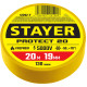 STAYER PROTECT-20, 19 мм х 20 м, 5 000 В, желтая, изолента ПВХ, Professional (12292-Y) купить  в Сочи