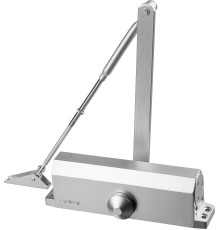 STAYER MAXComfort, до 100 кг, цвет серебро, дверной доводчик (37915-100)