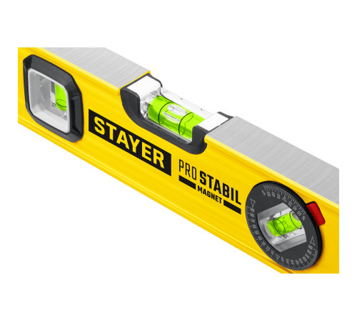 STAYER PRO STABIL, 1000 мм, усиленный профиль, магнитный уровень с поворотным глазком, Professional (3480-100) купить в Сочи STAYER PRO STABIL, 1000 мм, усиленный профиль, магнитный уровень с поворотным глазком, Professional (3480-100) купить в Сочи