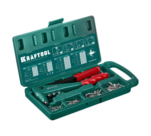 KRAFTOOL X-3, 2.4 - 4.8 мм, литой заклепочник в кейсе (31170-H6) купить в Сочи KRAFTOOL X-3, 2.4 - 4.8 мм, литой заклепочник в кейсе (31170-H6) купить в Сочи