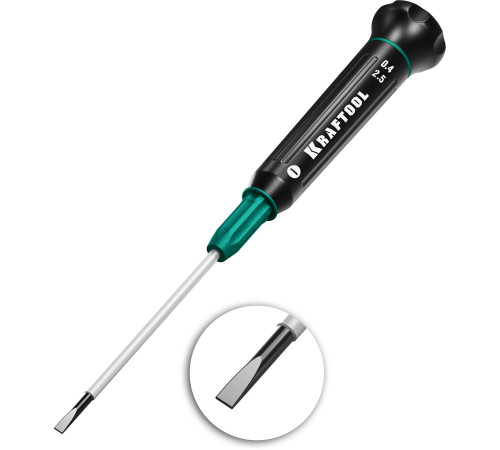 KRAFTOOL Precision, SL2.5, отвертка для точных работ (25681-2.5) купить  в Сочи