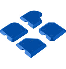 ЗУБР НШГ-16 набор специальных шпателей для формирования швов герметика (1015-H4)