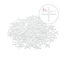 ЗУБР 2 мм, 200 шт, крестики для плитки (33811-2)