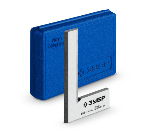 ЗУБР УЛП-1, 100 х 60 мм, 1 класс точности, поверочный лекальный угольник (34674-10) купить  в Сочи